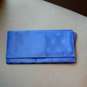 Blue Travel Document Bag
